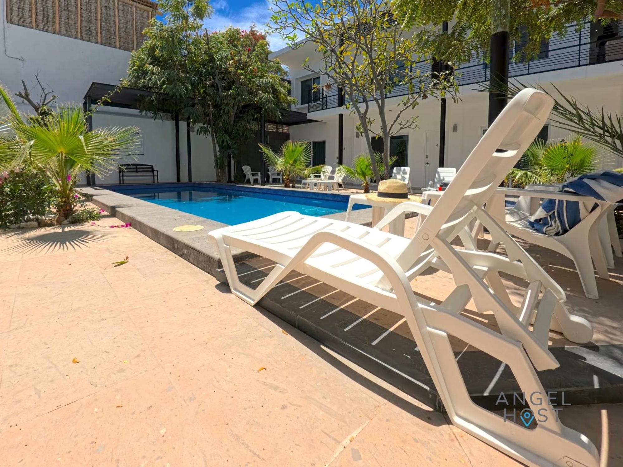 Commercial Zone Studios, Pool, Bbq And Beach 7 Blocks La Paz Extérieur photo