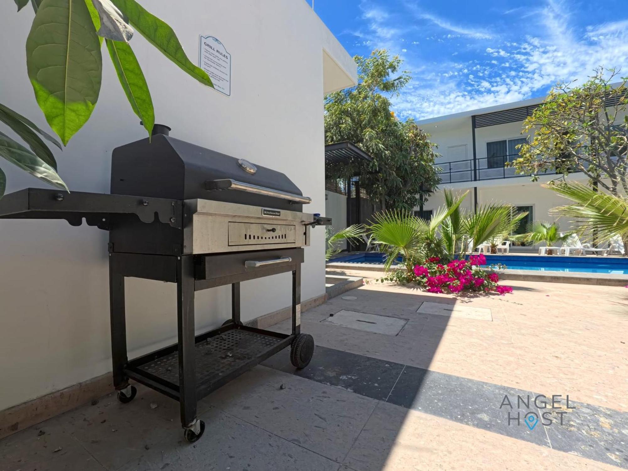 Commercial Zone Studios, Pool, Bbq And Beach 7 Blocks La Paz Extérieur photo
